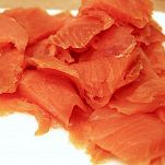 Rose di salmone con il porro