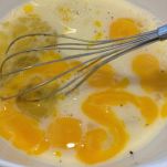 Sedani alle uova strapazzate