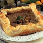 Sfogliata alla crema di melanzane