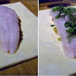 Sfogliatine con merluzzo