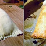 Sfogliatine con merluzzo