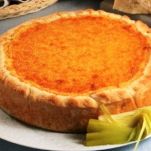 Torta ai porri e mortadella