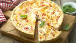 Torta salata ai peperoni e cipolla