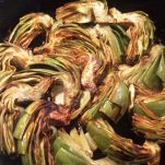 Torta con carciofi e bietole