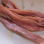 Torta con olive e acciughe