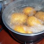 Torta di patate con mortadella