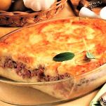 Torta di patate e salsiccia