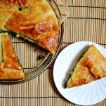 Torta di spinaci e parmigiano