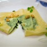Tortelli con cavolo nero