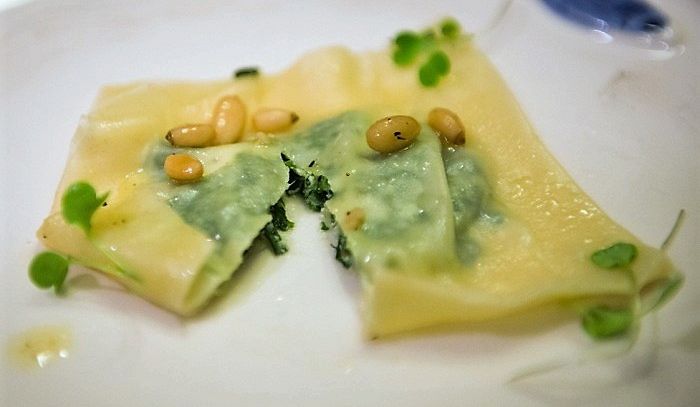 Tortelli con cavolo nero