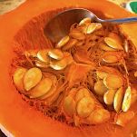 Verdure miste nella zucca