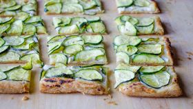 Zucchine in crostata