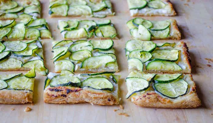 Zucchine in crostata