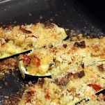 Zucchine ripiene alla cagliaritana