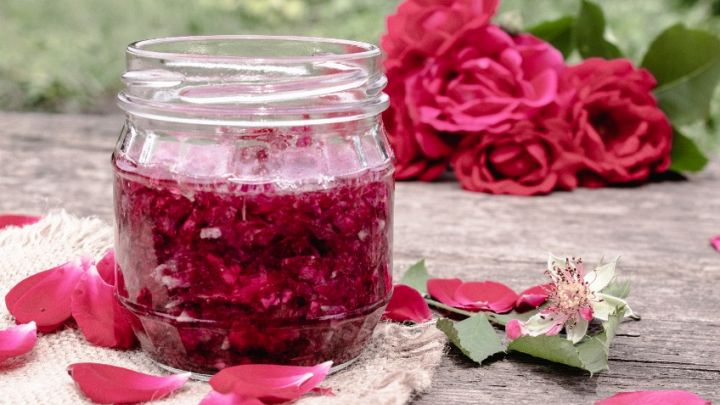 Marmellata di petali di rosa