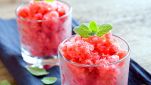Granita alla fragola