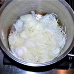 Acciughe con la cipollata