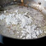 Bomba di polenta con speck e provola