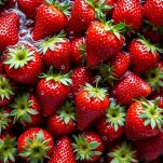 La pulitura delle fragole