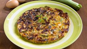 Frittata di zucchine in padella