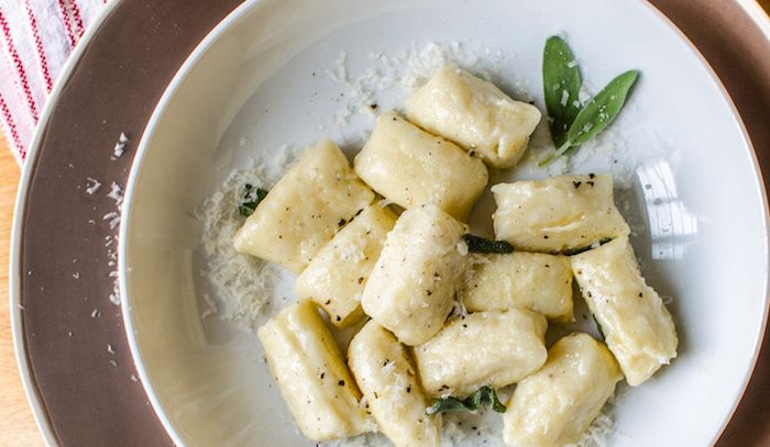 Gnocchetti al pane e salvia