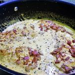 Gnocchetti con rucola e speck