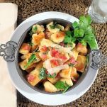 Gnocchetti con rucola e speck