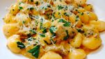 Gnocchi allo zafferano