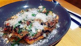 Gnocchi con ragù di cefalo