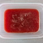 Granita pronta per il freezer