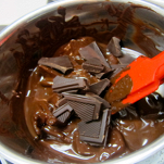 Granita di anguria con semi di cioccolato