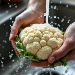 La pulitura del cavolfiore