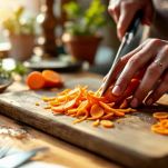 La preparazione delle carote