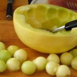 Insalata di melone e granchio