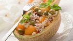 Insalata di riso nel melone