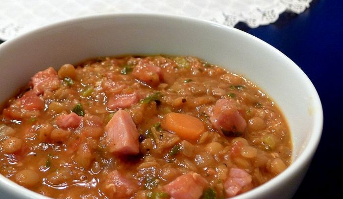 Lenticchie in umido