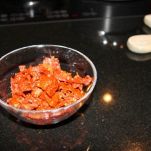 Linguine con pesto di pomodori secchi