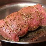 Lombata di capriolo alla Cumberland