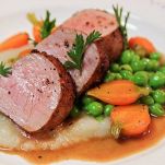 Lombata di capriolo alla Cumberland