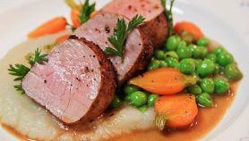 Lombata di capriolo alla Cumberland