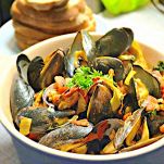 Minestra di cozze alla pugliese