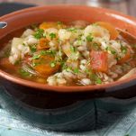 Minestra di farro e verdure