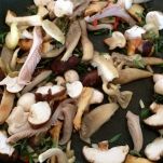 Minestra di orzo con funghi