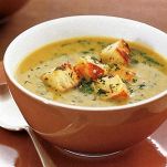 Minestra di zucca al latte