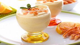 Mousse all'arancia