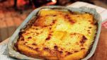 Polenta pasticciata al forno con fontina