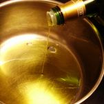 Polenta con baccalà e cipolla