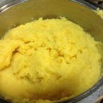 Polenta di ceci al formaggio
