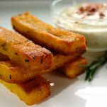 Polenta fritta al rosmarino