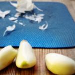 Polenta in forma con radicchio